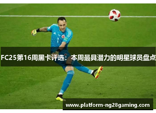 FC25第16周黑卡评选：本周最具潜力的明星球员盘点
