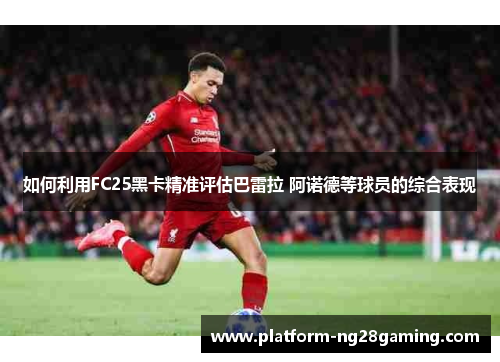 如何利用FC25黑卡精准评估巴雷拉 阿诺德等球员的综合表现