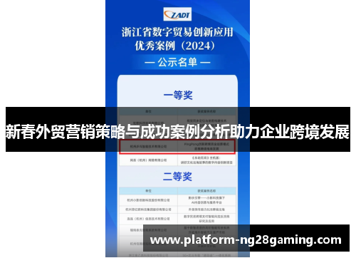 新春外贸营销策略与成功案例分析助力企业跨境发展
