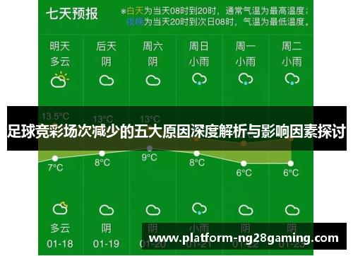 足球竞彩场次减少的五大原因深度解析与影响因素探讨